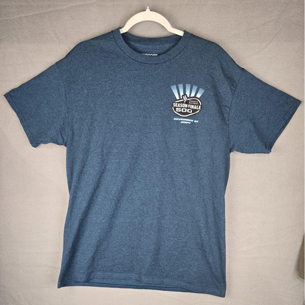 NASCAR Phoenix Raceway Season Finale 500 T-Shirt Blue Mens Large 2024 Toyota